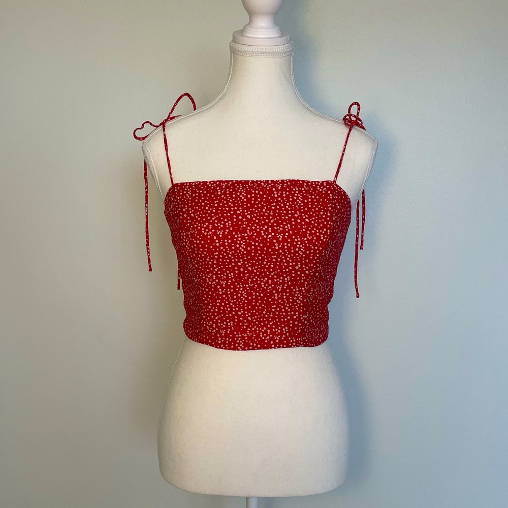 Mango bow strap top!
